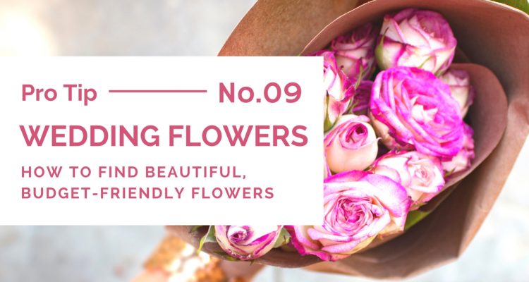 Choosing beautiful, budget-friendly wedding flowers - weddingfor1000.com