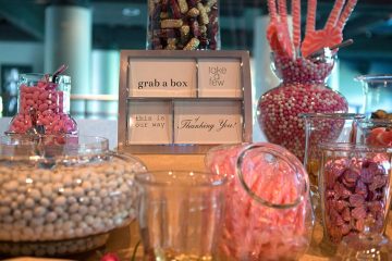 DIY Candy Buffet - Wedding Favors On A Budget