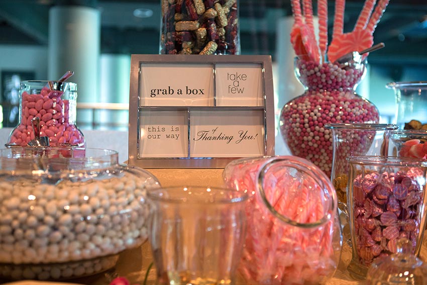 DIY Candy Buffet - Wedding Favors On A Budget