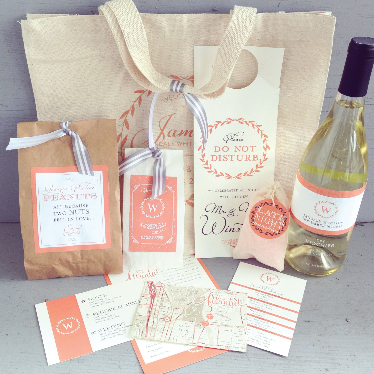 Welcome Bags For Wedding IUCN Water