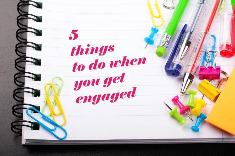 5 ideas for things to do when you get engaged