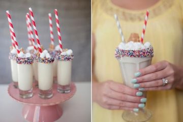 The Cool New Trend for Weddings in 2016 is Delicious, Boozy Milkshakes! weddingfor1000.com