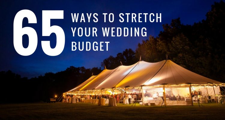 65 Ways to Stretch Your Wedding Budget Further - weddingfor1000.com featuring the Bella Sara Event Center!
