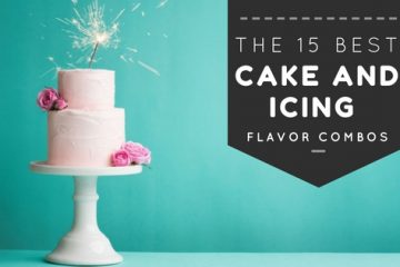 These are the 15 BEST Wedding Cake and Icing Flavor Combinations! weddingfor1000.com