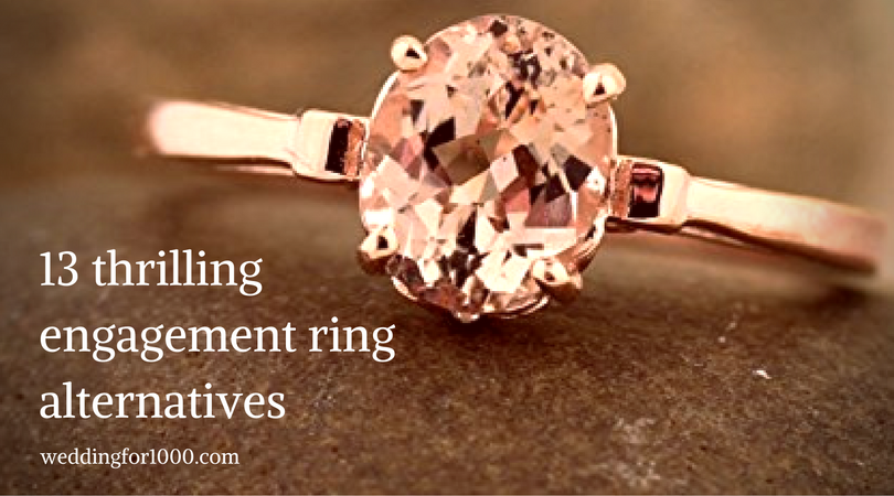 13 thrilling engagement ring alternatives to traditional diamonds - weddingfor1000.com