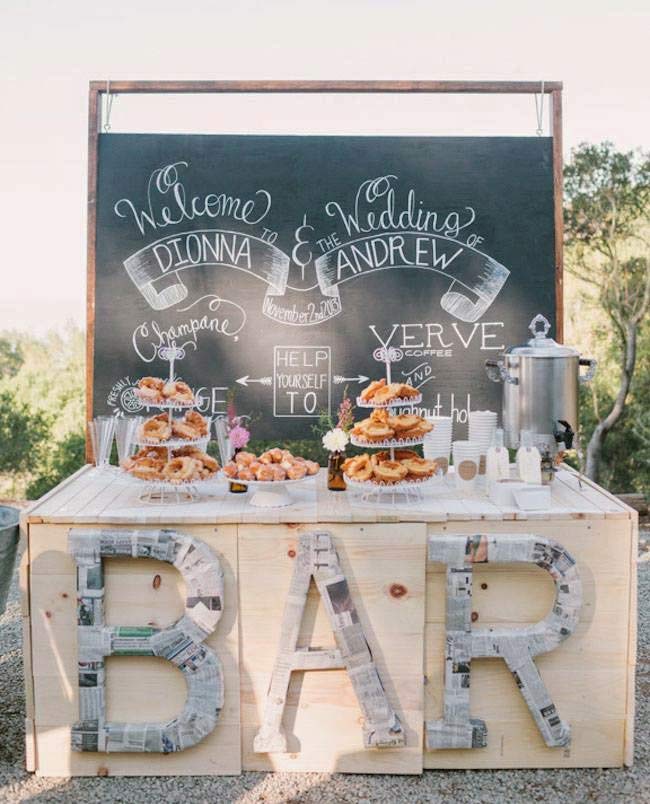 Amazingly Affordable DIY Bars For Your Wedding 