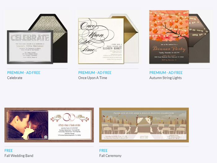 Online Wedding Invitation Round-Up - weddingfor1000.com