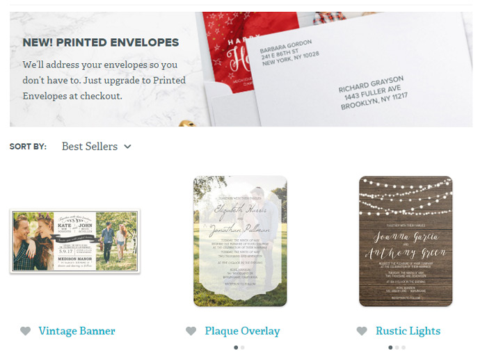 Online-Only Wedding Invitation Round-Up - weddingfor1000.com