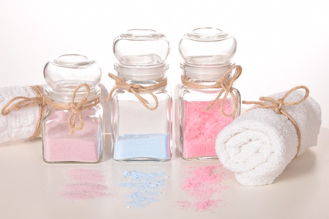 DIY Bath Salt Wedding Favors