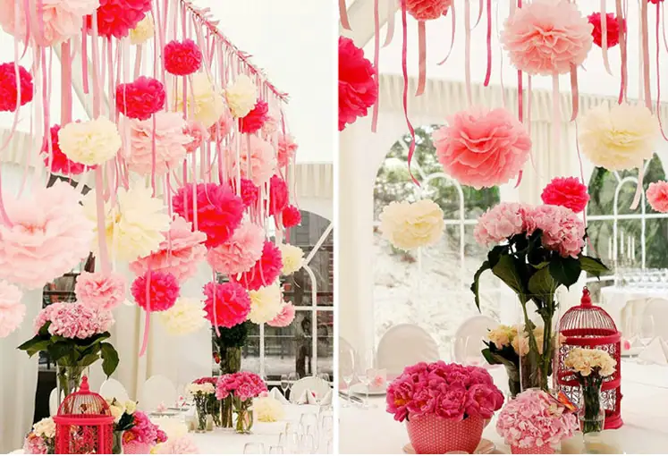aliexpress paper flower wedding decorations