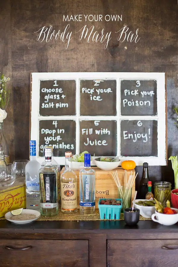 Bloody Mary Bar - DIY Idea