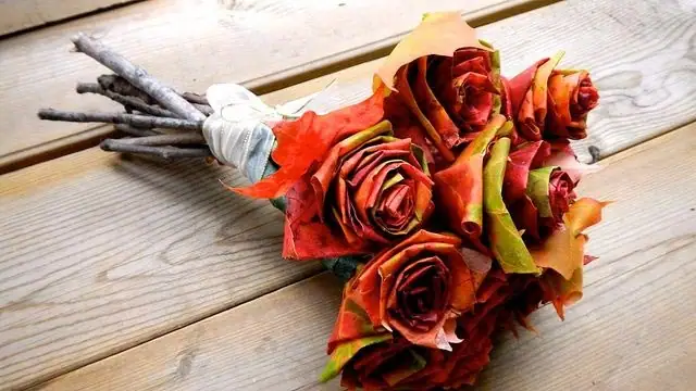 Fall Blooms Wedding Bouquet