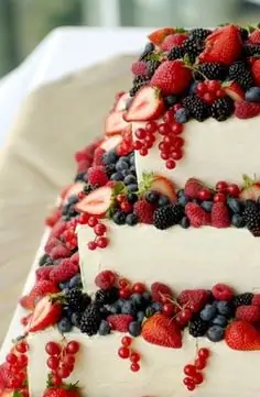 cascading cake