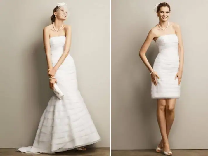 convertible wedding dress