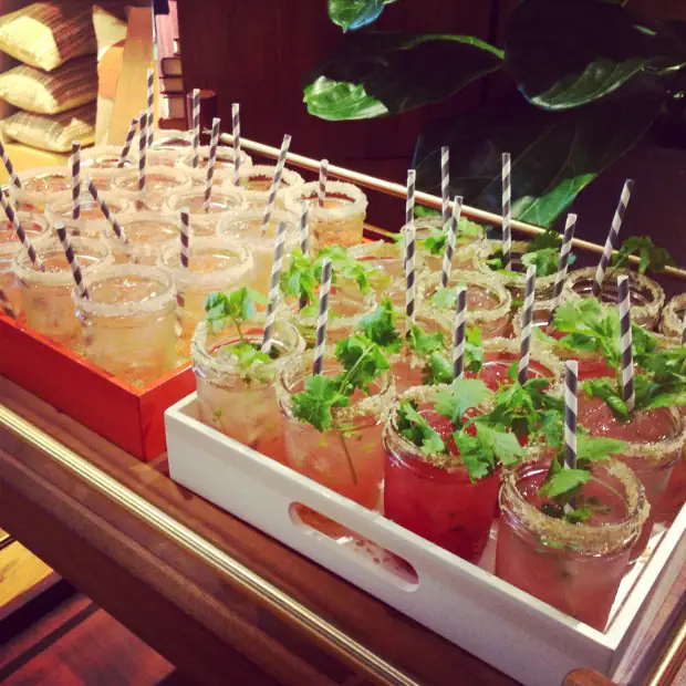 Flavored margaritas