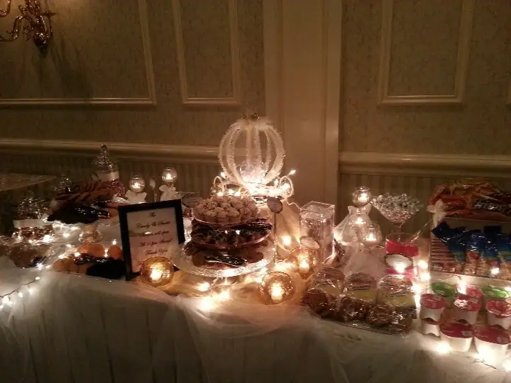 midnight wedding snack bar