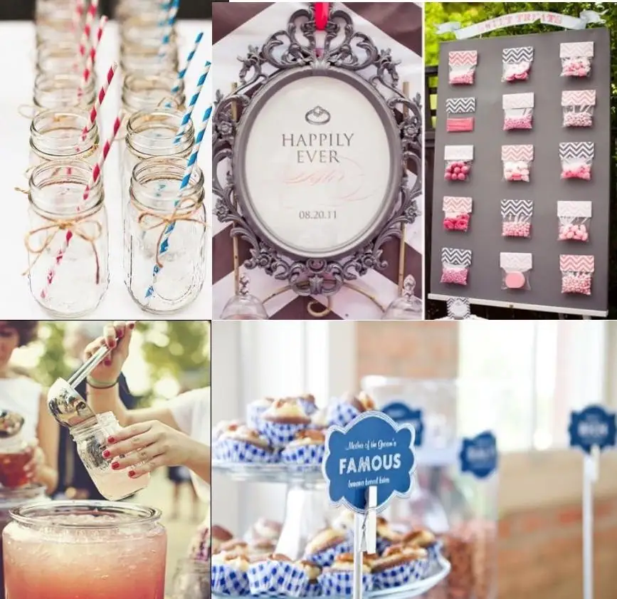 fun and beautiful styles for wedding favors - weddingfor1000.com