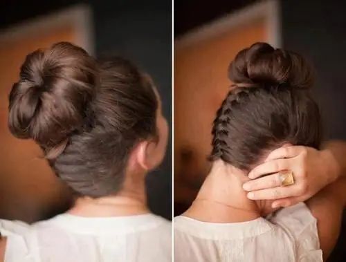 try a romantic ballerina style wedding bun - weddingfor1000.com