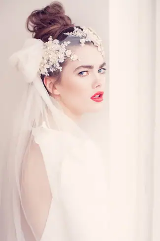 try this soft and sexy wedding bun - weddingfor1000.com